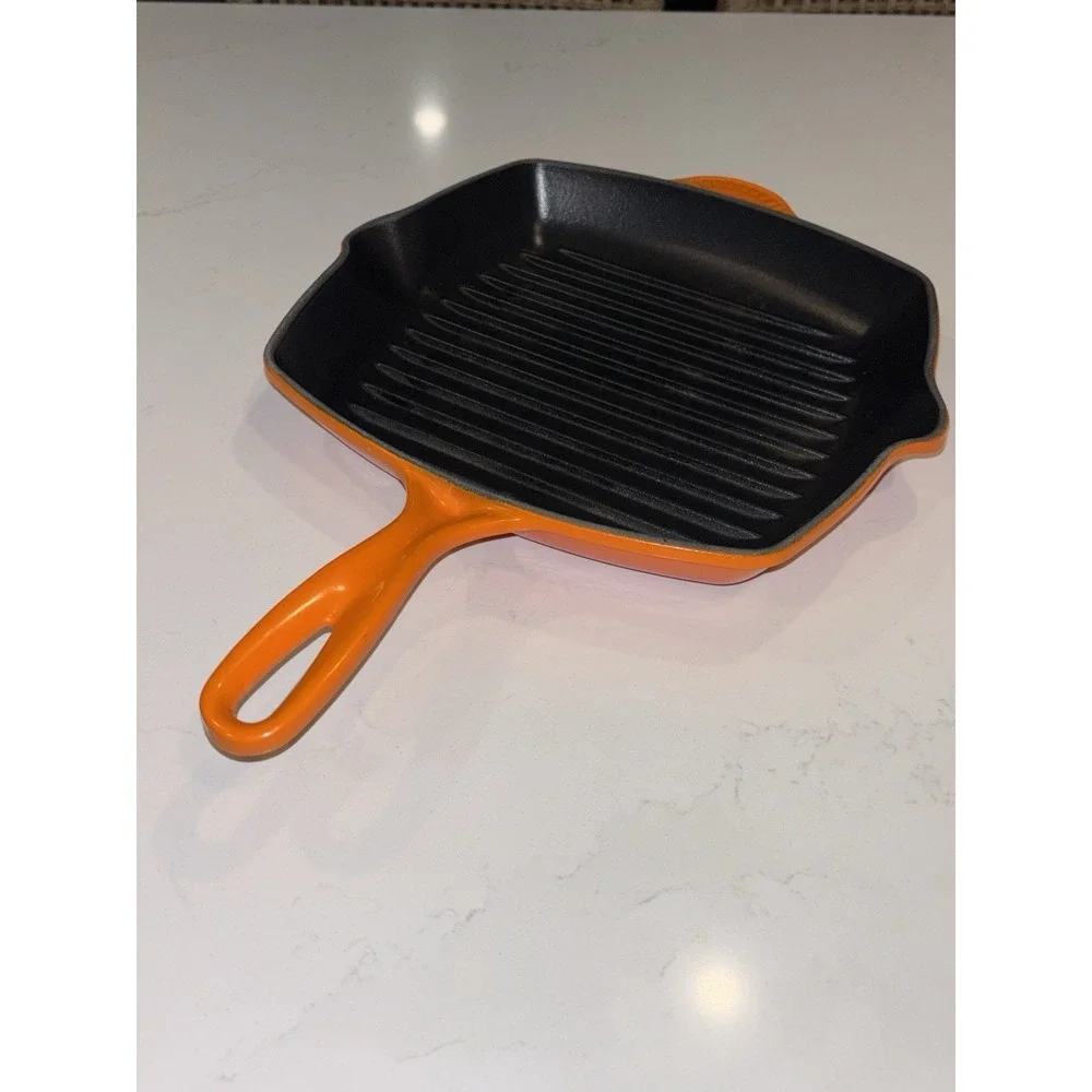 Le Creuset Cast Iron Square Skillet Grill 10.25